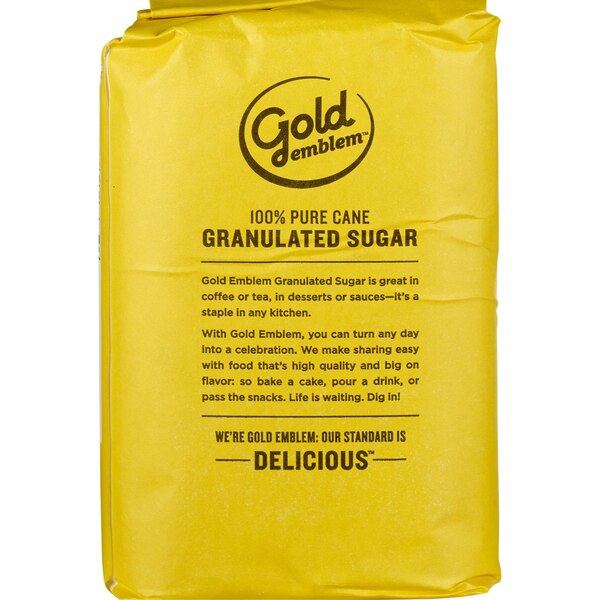 Gold Emblem Granulated Sugar, 64 oz