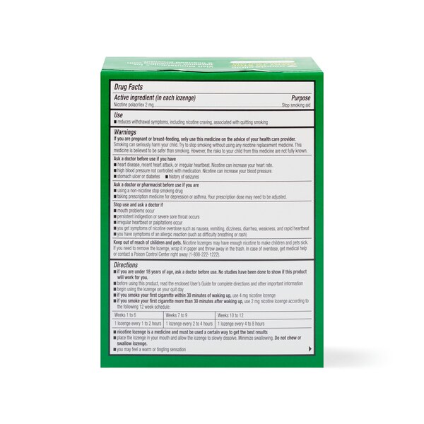 CVS Health Sugar Free Nicotine Lozenge, Mint