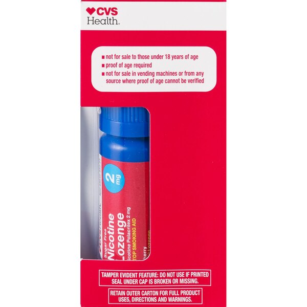 CVS Health Sugar Free Nicotine Lozenge, Cherry