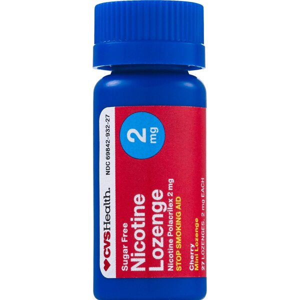 CVS Health Sugar Free Nicotine Lozenge, Cherry