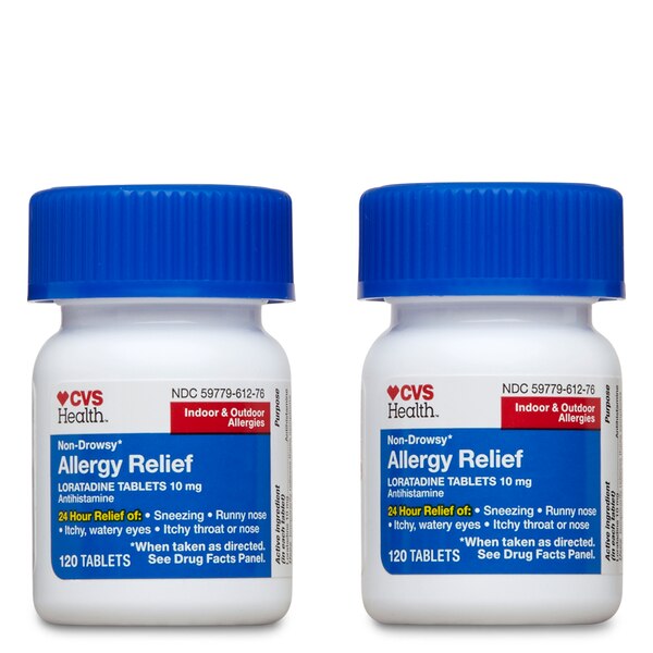 CVS Health 24HR Non Drowsy Allergy Relief Loratadine Tablets