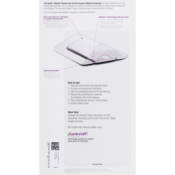 CVS Health Post-Surgical Adhesive Sterile Dressing