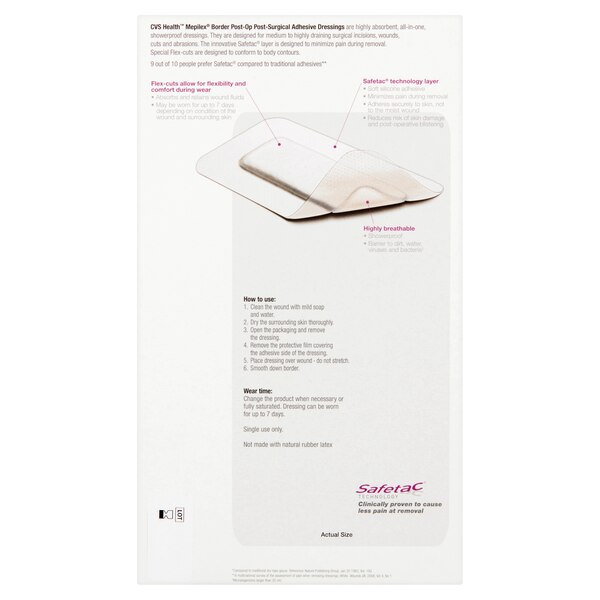 CVS Health Post-Surgical Adhesive Sterile Dressing