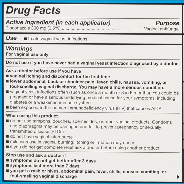 CVS Health Tioconazole 1 Ointment, 0.16 OZ