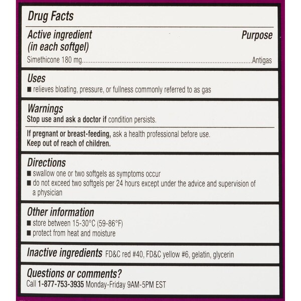 CVS Health Ultra Strength Gas Relief Softgels
