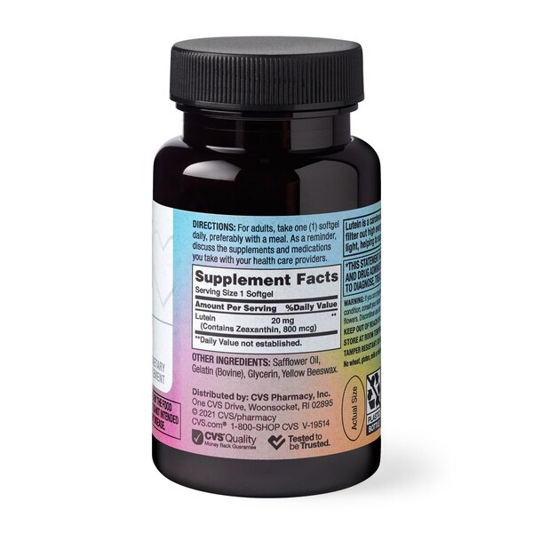 CVS Health Lutein Softgels, 60 CT