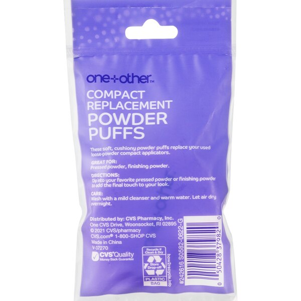 one+other Compact Replacement Powder Puffs