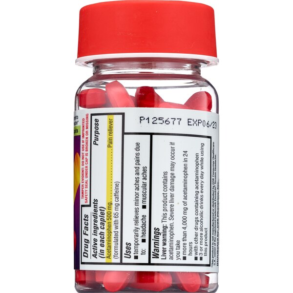 CVS Health Aspirin Free Tension Headache Acetaminophen & Caffeine Caplets