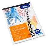 Caliber Drawing Pad Plain White, thumbnail image