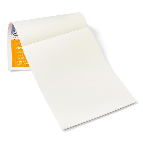 Caliber Drawing Pad Plain White