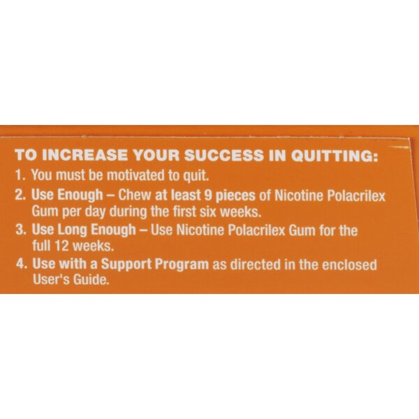 CVS Health Sugar Free Nicotine Gum, Fruit