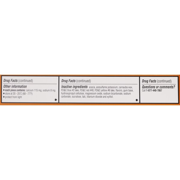 CVS Health Sugar Free Nicotine Gum, Fruit