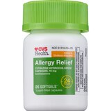CVS Health 24HR Allergy Relief Cetirizine HCl Softgels, thumbnail image 2 of 4