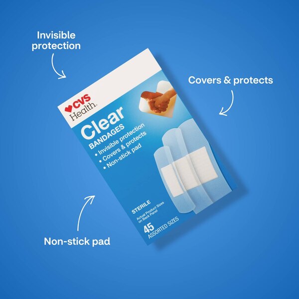 CVS Health Clear Bandages