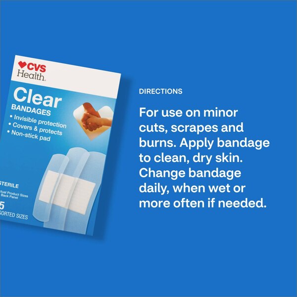 CVS Health Clear Bandages