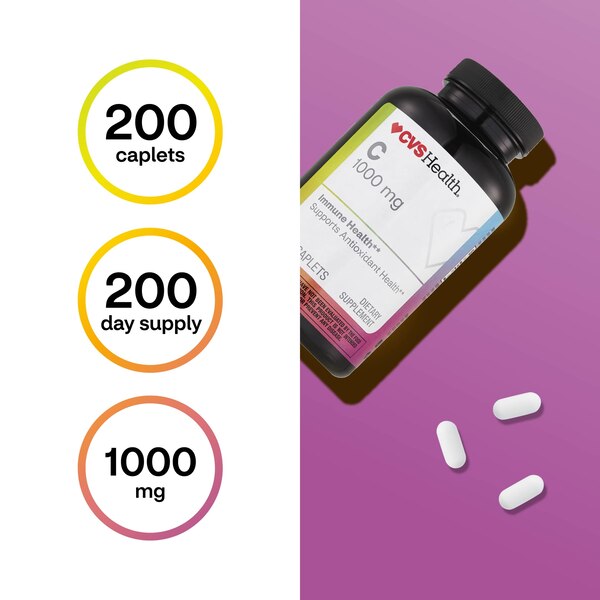 CVS Health Vitamin C Caplets
