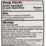 CVS Health Glycerin Suppositories Children's Laxative, 25 CT, thumbnail image