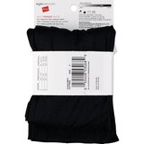 Style Essentials by Hanes Silky Opaque Tights, Black, thumbnail image 2 of 2