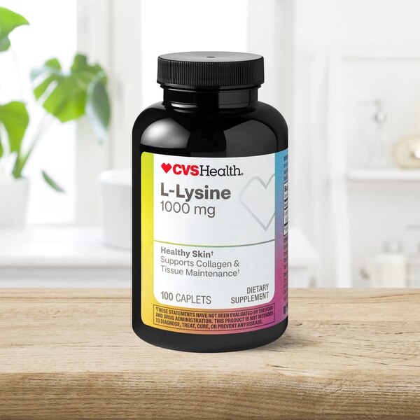 CVS Health L-Lysine Caplets, 100 CT