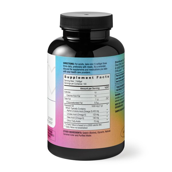 CVS Health Flaxseed Oil Softgels