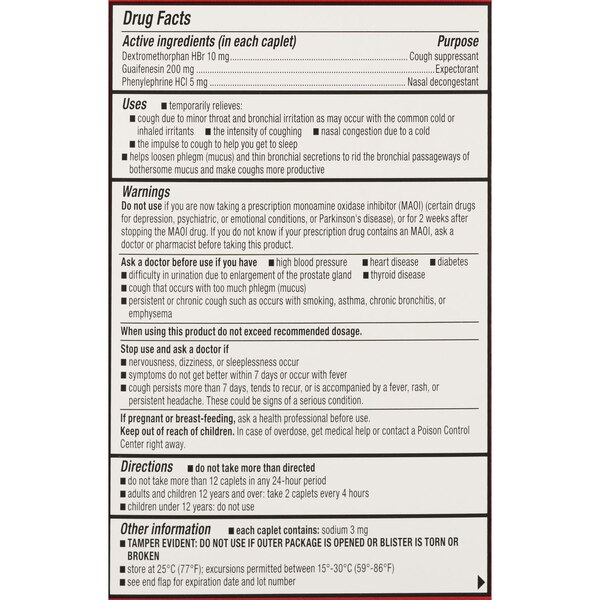 CVS Maximum Strength Multi-Symptom Severe Congestion & Cough Caplets, 30 CT