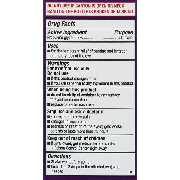 CVS Health Lubricant Eye Drops, 0.5 OZ