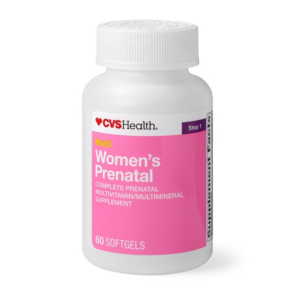 CVS Health Women's Prenatal + DHA Tablets/Softgels, 120 CT