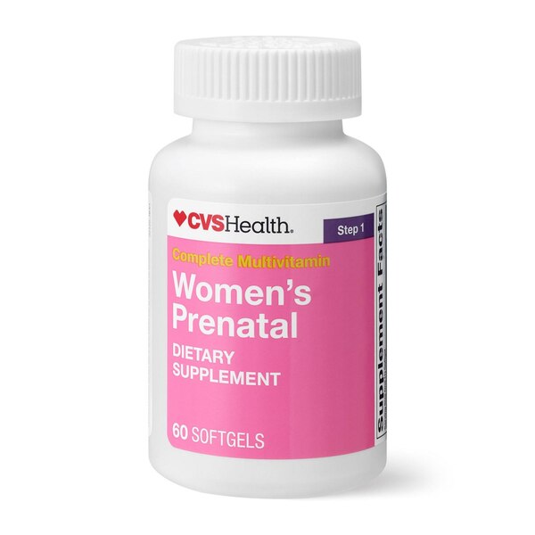 CVS Women's Prenatal + DHA Tablets/Softgels, 120 CT