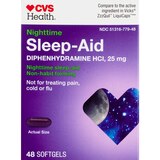 CVS Health Nighttime Sleep Aid Softgels, thumbnail image