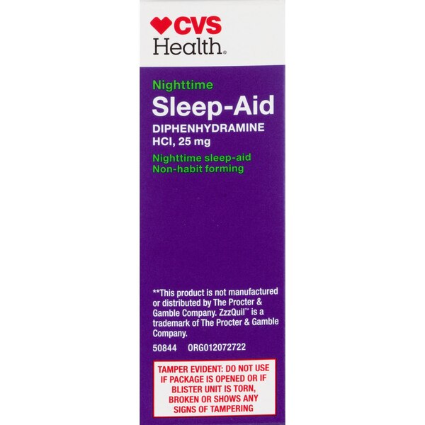 CVS Health Nighttime Sleep Aid Softgels