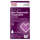 CVS Women's 2% Minoxidil Solution for Hair Regrowth, thumbnail image