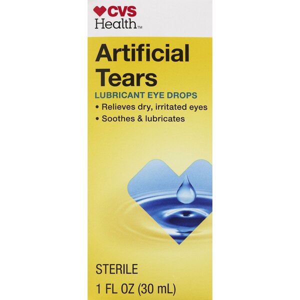 CVS Health Artificial Tears - Gotas lubricantes para ojos