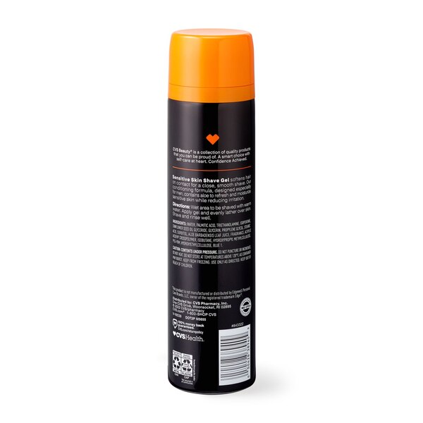 CVS Beauty Men's Sensitive Skin Shave Gel, 7 OZ