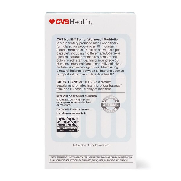 CVS Health Senior Wellness Probiotic