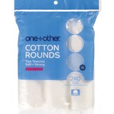 one+other Premium Cotton Rounds Soft & Strong, 240CT, thumbnail image
