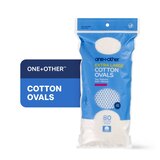 one+other Extra Large Premium Cotton Ovals, 80CT, thumbnail image 2 of 7