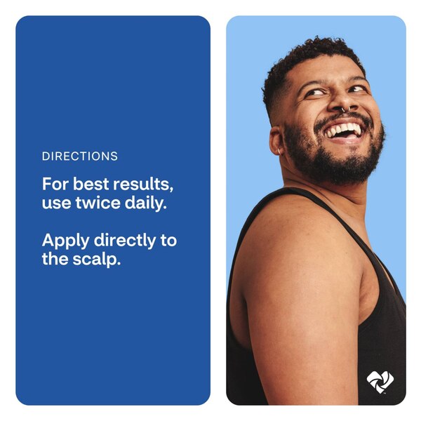 CVS Health Men's Extra Strength 5% Minoxidil Solution for Hair Regrowth