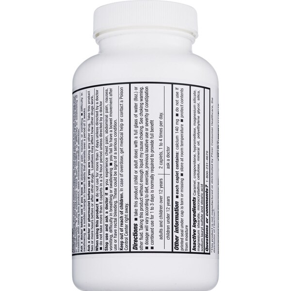 CVS Health Fiber Laxative + Calcium, 250 CT