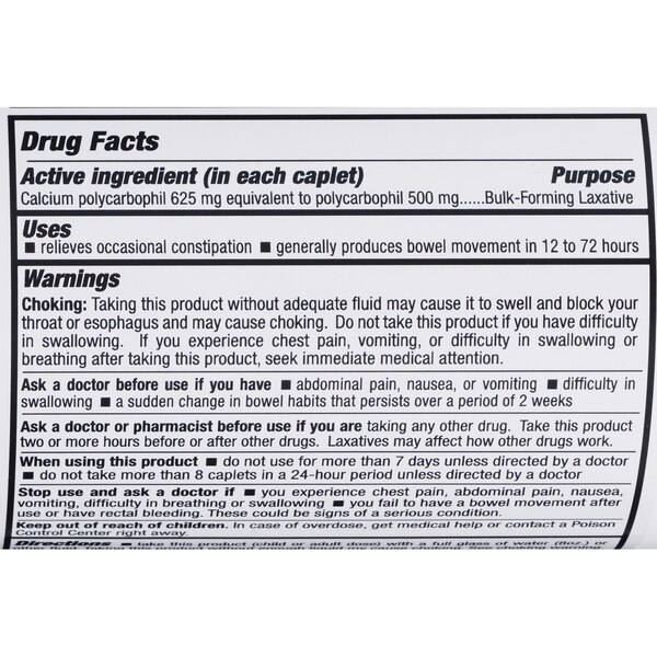 CVS Health Fiber Laxative + Calcium, 250 CT