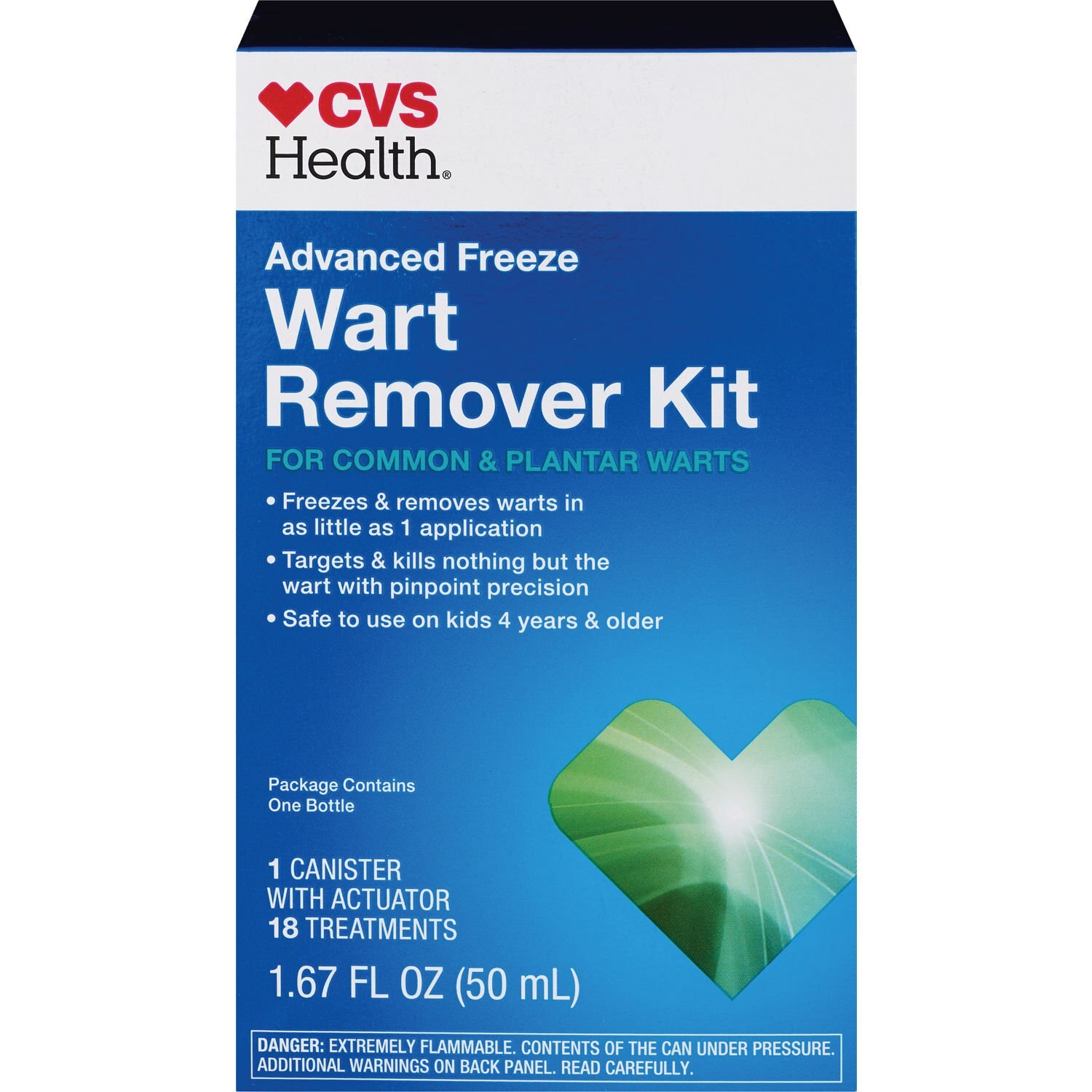 CVS Advanced Freeze Wart Remover Kit