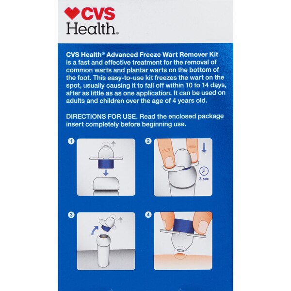 CVS Health Advanced Freeze Wart Remover Kit