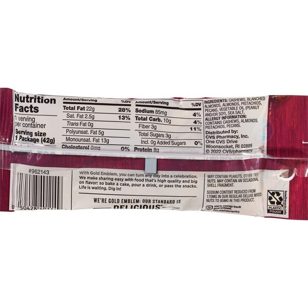 Well Market Light Sea Salt Deluxe Mixed Nuts, 1.5 oz