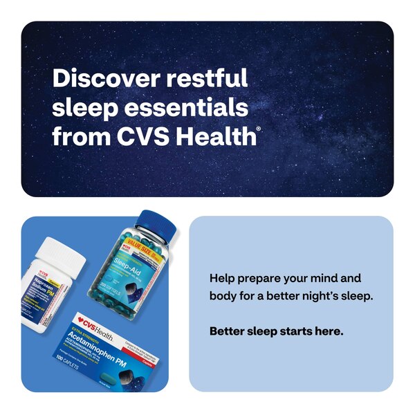 CVS Health Ibuprofen PM Pain Reliever & Nighttime Sleep-Aid Coated Caplets