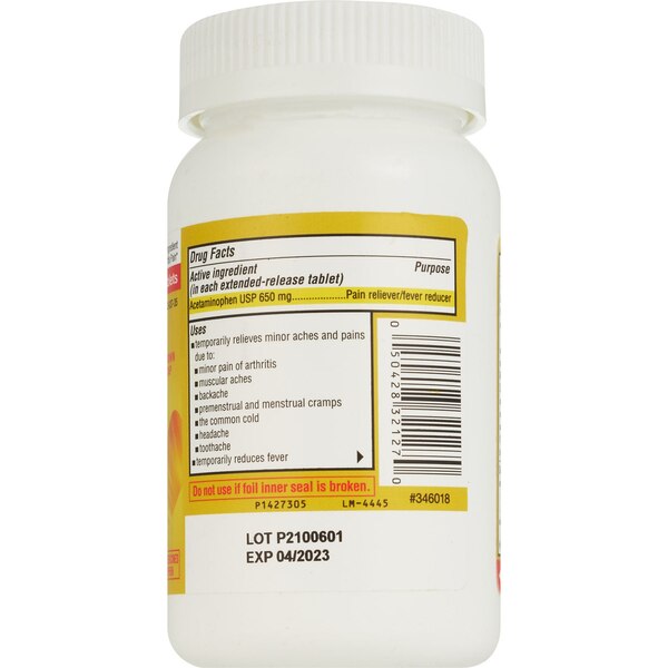 CVS Health 8HR Arthritis Pain Relief Acetaminophen 650 MG Caplets