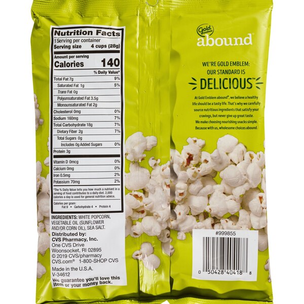 Gold Emblem Abound, Heavenly Light Popcorn, 1 oz