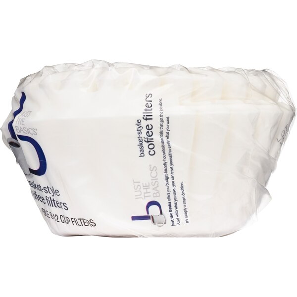 Just The Basics Basket-Style Coffee Filters