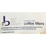 Just The Basics Basket-Style Coffee Filters, thumbnail image
