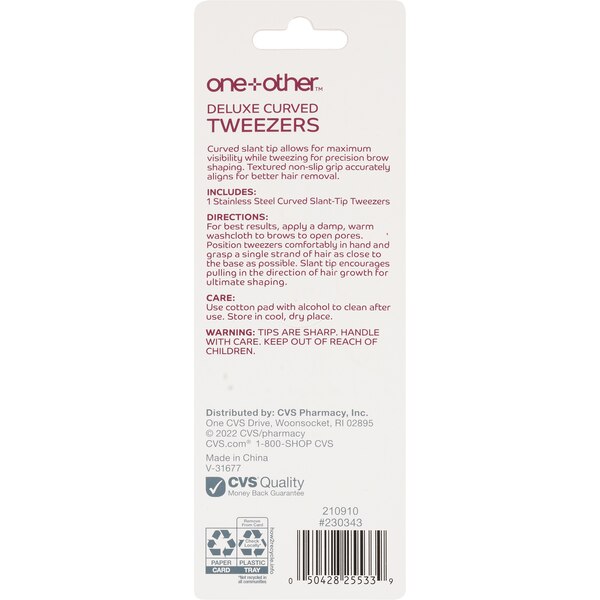 one+other Deluxe Curved Tweezers