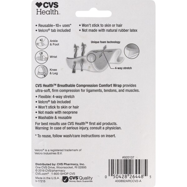 CVS Health Breathable Comfort Wrap