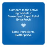 CVS Health Rapid Protection Sensitive Anticavity Fluoride Toothpaste, Extra Fresh, 3.4 OZ, thumbnail image